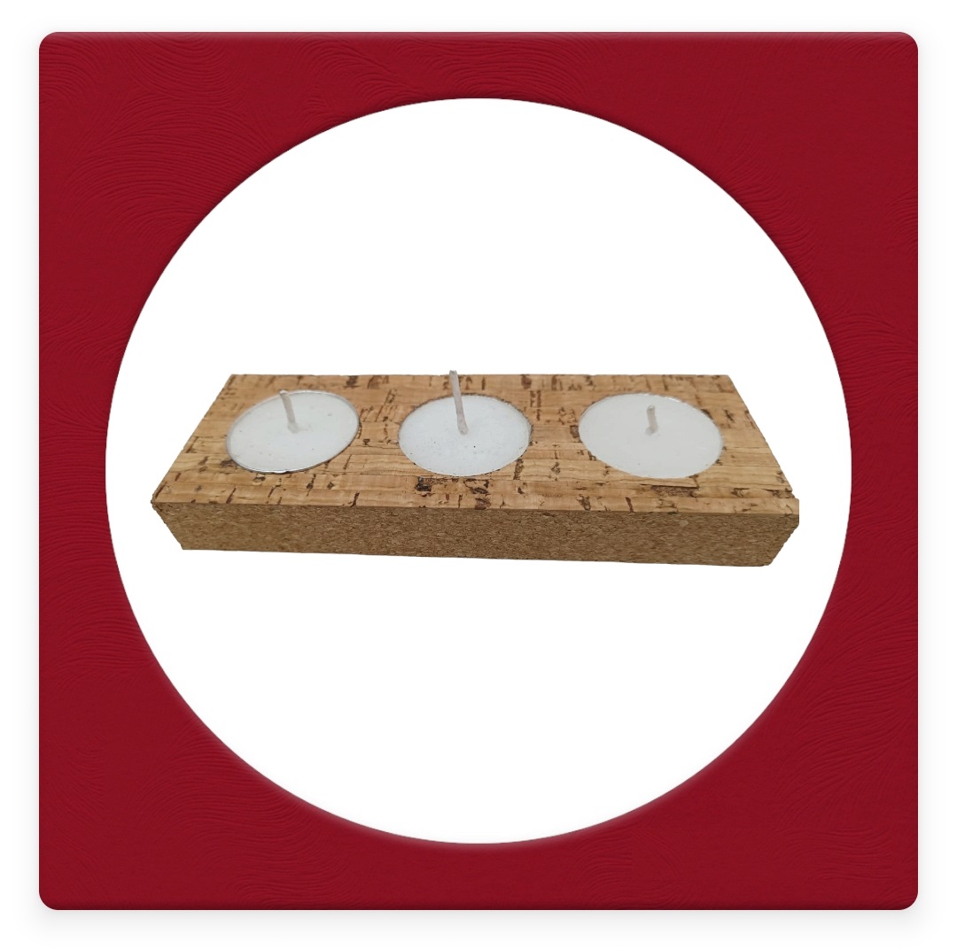 Cork Candle Holder